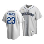 Camiseta Beisbol Hombre Seattle Mariners Ty France Cooperstown Collection Primera Blanco Camiseta Beisbol Hombre Seattle Mariners Ty France Cooperstown Collection Primera Blanco