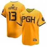 Camiseta Beisbol Hombre Pittsburgh Pirates Ke Bryan Hayes City Connect Limited Oro