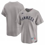 Camiseta Beisbol Hombre New York Yankees Cooperstown Collection Limited Gris