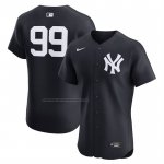 Camiseta Beisbol Hombre New York Yankees Aaron Judge Alterno 2 Elite Azul Camiseta Beisbol Hombre New York Yankees Aaron Judge Alterno 2 Elite Azul