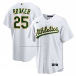 Camiseta Beisbol Hombre Oakland Athletics Brent Rooker Primera Replica Blanco