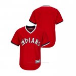 Camiseta Beisbol Hombre Cleveland Indians Cooperstown Collection Big & Tall Rojo Camiseta Beisbol Hombre Cleveland Indians Cooperstown Collection Big & Tall Rojo