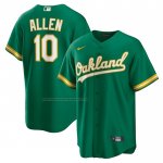 Camiseta Beisbol Hombre Oakland Athletics Nick Allen Alterno Replica Verde