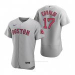 Camiseta Beisbol Hombre Boston Red Sox Nathan Eovaldi Autentico Road Gris Camiseta Beisbol Hombre Boston Red Sox Nathan Eovaldi Autentico Road Gris