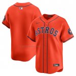 Camiseta Beisbol Hombre Houston Astros Alterno Limited Naranja