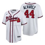 Camiseta Beisbol Hombre Atlanta Braves Yordan Alvarez Hispanic Heritage Autentico Blanco Camiseta Beisbol Hombre Atlanta Braves Yordan Alvarez Hispanic Heritage Autentico Blanco
