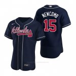 Camiseta Beisbol Hombre Atlanta Braves Sean Newcomb Autentico Alterno 2020 Azul Camiseta Beisbol Hombre Atlanta Braves Sean Newcomb Autentico Alterno 2020 Azul