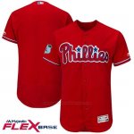 Camiseta Beisbol Hombre Philadelphia Phillies Scarlet 2017 Entrenamiento de Primavera Flex Base Camiseta Beisbol Hombre Philadelphia Phillies Scarlet 2017 Entrenamiento de Primavera Flex Base