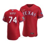 Camiseta Beisbol Hombre Texas Rangers Sam Huff Autentico Alterno 2020 Rojo Camiseta Beisbol Hombre Texas Rangers Sam Huff Autentico Alterno 2020 Rojo