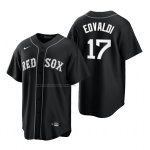 Camiseta Beisbol Hombre Boston Red Sox Nathan Eovaldi Replica 2021 Negro Camiseta Beisbol Hombre Boston Red Sox Nathan Eovaldi Replica 2021 Negro