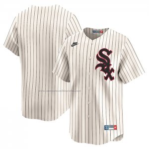 Camiseta Beisbol Hombre Chicago White Sox Cooperstown Collection Limited Crema