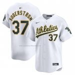 Camiseta Beisbol Hombre Oakland Athletics Tyler Soderstrom Primera Limited Blanco Camiseta Beisbol Hombre Oakland Athletics Tyler Soderstrom Primera Limited Blanco