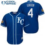 Camiseta Beisbol Hombre Kansas City Royals Alex Gordon 4 2017 Entrenamiento de Primavera Cool Base Jugador Camiseta Beisbol Hombre Kansas City Royals Alex Gordon 4 2017 Entrenamiento de Primavera Cool Base Jugador