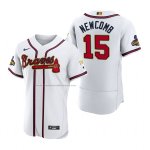 Camiseta Beisbol Hombre Atlanta Braves Sean Newcomb 2022 Gold Program Autentico Blanco Camiseta Beisbol Hombre Atlanta Braves Sean Newcomb 2022 Gold Program Autentico Blanco