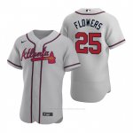 Camiseta Beisbol Hombre Atlanta Braves Tyler Flowers Autentico 2020 Road Gris Camiseta Beisbol Hombre Atlanta Braves Tyler Flowers Autentico 2020 Road Gris