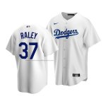 Camiseta Beisbol Hombre Los Angeles Dodgers Luke Raley Replica Blanco Camiseta Beisbol Hombre Los Angeles Dodgers Luke Raley Replica Blanco