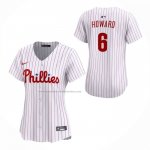 Camiseta Beisbol Mujer Philadelphia Phillies Ryan Howard Limited Blanco Camiseta Beisbol Mujer Philadelphia Phillies Ryan Howard Limited Blanco