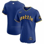 Camiseta Beisbol Hombre Seattle Mariners Elite Azul Camiseta Beisbol Hombre Seattle Mariners Elite Azul