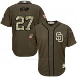 Camiseta Beisbol Hombre San Diego Padres 27 Matt Kemp Verde Salute To Service Camiseta Beisbol Hombre San Diego Padres 27 Matt Kemp Verde Salute To Service