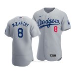 Camiseta Beisbol Hombre Los Angeles Dodgers Zach Mckinstry Autentico Alterno 2020 Gris Camiseta Beisbol Hombre Los Angeles Dodgers Zach Mckinstry Autentico Alterno 2020 Gris