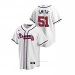 Camiseta Beisbol Hombre Atlanta Braves Will Smith 2020 Replica Primera Blanco Camiseta Beisbol Hombre Atlanta Braves Will Smith 2020 Replica Primera Blanco