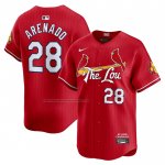 Camiseta Beisbol Hombre St. Louis Cardinals Nolan Arenado 2024 City Connect Limited Rojo