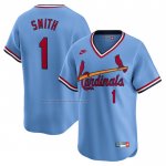 Camiseta Beisbol Hombre St. Louis Cardinals Ozzie Smith Throwback Cooperstown Limited Azul