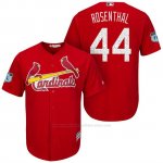Camiseta Beisbol Hombre St. Louis Cardinals Trevor Rosenthal Scarlet 2017 Entrenamiento de Primavera Cool Base Jugador Camiseta Beisbol Hombre St. Louis Cardinals Trevor Rosenthal Scarlet 2017 Entrenamiento de Primavera Cool Base Jugador