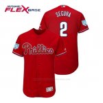 Camiseta Beisbol Hombre Philadelphia Phillies Jean Segura Flex Base Entrenamiento de Primavera 2019 Rojo Camiseta Beisbol Hombre Philadelphia Phillies Jean Segura Flex Base Entrenamiento de Primavera 2019 Rojo