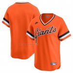 Camiseta Beisbol Hombre San Francisco Giants Throwback Cooperstown Limited Naranja Camiseta Beisbol Hombre San Francisco Giants Throwback Cooperstown Limited Naranja