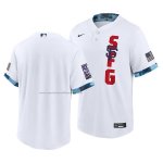 Camiseta Beisbol Hombre San Francisco Giants 2021 All Star Replica Blanco Camiseta Beisbol Hombre San Francisco Giants 2021 All Star Replica Blanco