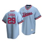 Camiseta Beisbol Hombre Minnesota Twins Rod Carew Cooperstown Collection Road Azul Camiseta Beisbol Hombre Minnesota Twins Rod Carew Cooperstown Collection Road Azul