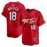 Camiseta Beisbol Hombre St. Louis Cardinals Jordan Walker 2024 City Connect Limited Rojo