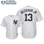 Camiseta Beisbol Hombre New York Yankees Odell Beckham Jr Cool Base Nfl X Mlb Crossover Blanco Camiseta Beisbol Hombre New York Yankees Odell Beckham Jr Cool Base Nfl X Mlb Crossover Blanco