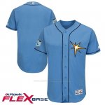 Camiseta Beisbol Hombre Tampa Bay Rays Azul 2017 Entrenamiento de Primavera Flex Base Camiseta Beisbol Hombre Tampa Bay Rays Azul 2017 Entrenamiento de Primavera Flex Base