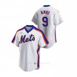 Camiseta Beisbol Hombre New York Mets Brandon Nimmo Cooperstown Collection Primera Blanco Camiseta Beisbol Hombre New York Mets Brandon Nimmo Cooperstown Collection Primera Blanco