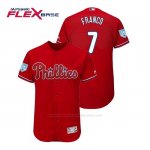 Camiseta Beisbol Hombre Philadelphia Phillies Maikel Franco Flex Base Entrenamiento de Primavera 2019 Rojo Camiseta Beisbol Hombre Philadelphia Phillies Maikel Franco Flex Base Entrenamiento de Primavera 2019 Rojo