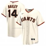 Camiseta Beisbol Hombre San Francisco Giants Patrick Bailey Primera Replica Crema Camiseta Beisbol Hombre San Francisco Giants Patrick Bailey Primera Replica Crema