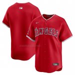 Camiseta Beisbol Hombre Los Angeles Angels Alterno Limited Rojo