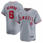 Camiseta Beisbol Hombre Los Angeles Angels Anthony Rendon Segunda Limited Gris