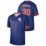 Camiseta Beisbol Hombre New York Mets Michael Conforto Cooperstown Collection Legend Azul Camiseta Beisbol Hombre New York Mets Michael Conforto Cooperstown Collection Legend Azul