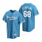 Camiseta Beisbol Hombre Los Angeles Dodgers Ross Stripling Cooperstown Collection Alterno Azul Camiseta Beisbol Hombre Los Angeles Dodgers Ross Stripling Cooperstown Collection Alterno Azul