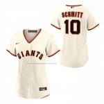 Camiseta Beisbol Mujer San Francisco Giants Casey Schmitt Primera Replica Crema Camiseta Beisbol Mujer San Francisco Giants Casey Schmitt Primera Replica Crema