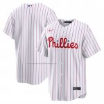Camiseta Beisbol Hombre Philadelphia Phillies Primera Replica Blanco1 Camiseta Beisbol Hombre Philadelphia Phillies Primera Replica Blanco1