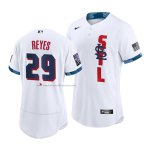 Camiseta Beisbol Hombre St. Louis Cardinals Alex Reyes 2021 All Star Autentico Blanco Camiseta Beisbol Hombre St. Louis Cardinals Alex Reyes 2021 All Star Autentico Blanco