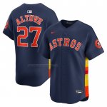 Camiseta Beisbol Hombre Houston Astros Jose Altuve Alterno Limited Azul