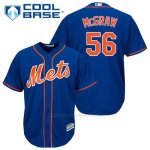 Camiseta Beisbol Hombre New York Mets Tug Mcgraw 56 Azul Alterno 1ª Cool Base Camiseta Beisbol Hombre New York Mets Tug Mcgraw 56 Azul Alterno 1ª Cool Base