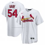 Camiseta Beisbol Hombre St. Louis Cardinals Sonny Gray Primera Replica Blanco