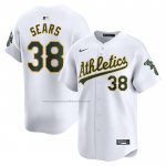Camiseta Beisbol Hombre Oakland Athletics JP Sears Primera Limited Blanco