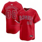 Camiseta Beisbol Hombre Los Angeles Angels Alterno Limited Personalizada Rojo